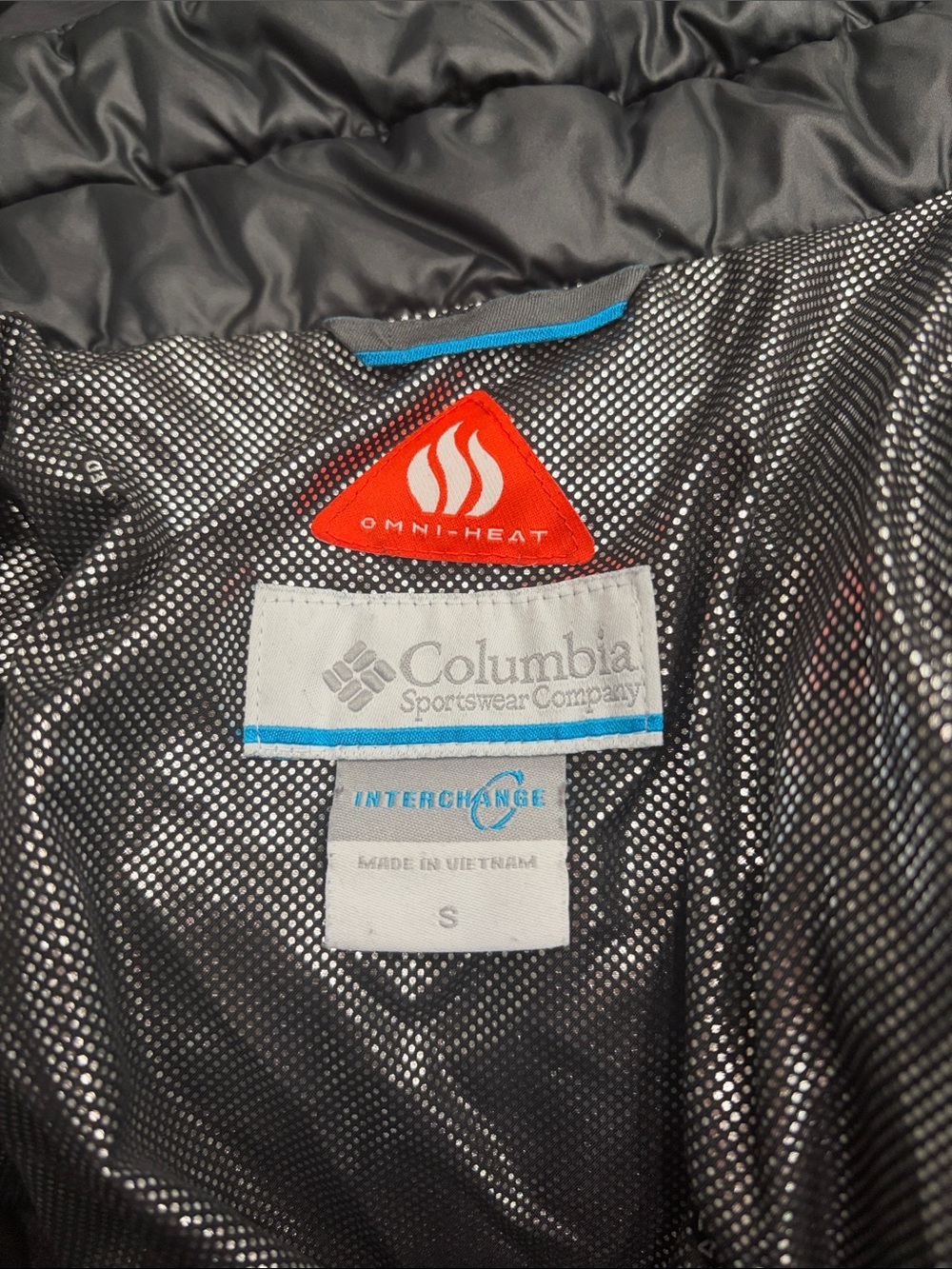 Columbia Black Hooded Shell Jacket - Picture 4 of 4